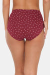 Zivame High Rise Full Coverage Hipster Panty (Pack of 3) - Multicolor — thumbnail 7